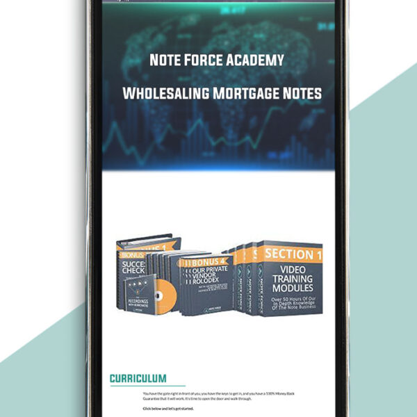 Note Force Academy – Wholesaling Mortgage Notes of https://crabaca.store/