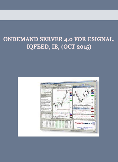 OnDemand Server 4.0 for eSignal