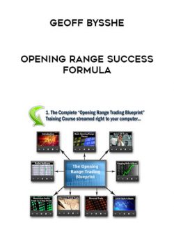 Opening Range Success Formula by Geoff Bysshe of https://crabaca.store/