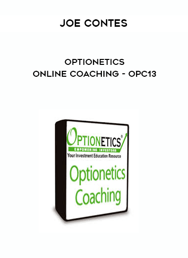 Optionetics - Online Coaching - Joe Contes - OPC13 of https://crabaca.store/