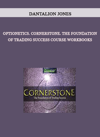 Optionetics. Cornerstone. The Foundation of Trading Success Course Workbooks by George Fontanills & Tom Gentile of https://crabaca.store/