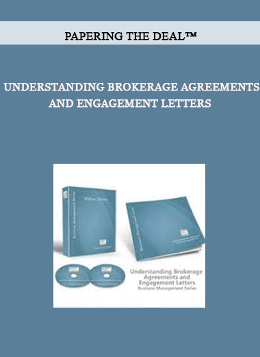 Papering the Deal™ - Understanding Brokerage Agreements and Engagement Letters of https://crabaca.store/