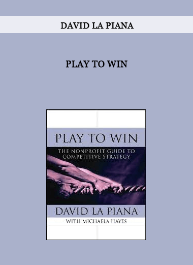 Play to Win by David La Piana of https://crabaca.store/