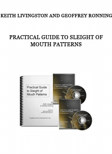 Practical Guide to Sleight of Mouth Patterns by Keith Livingston and Geoffrey Ronning of https://crabaca.store/