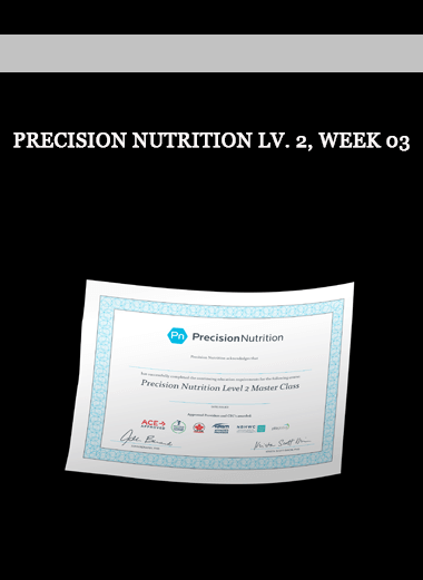 Precision Nutrition Lv. 2