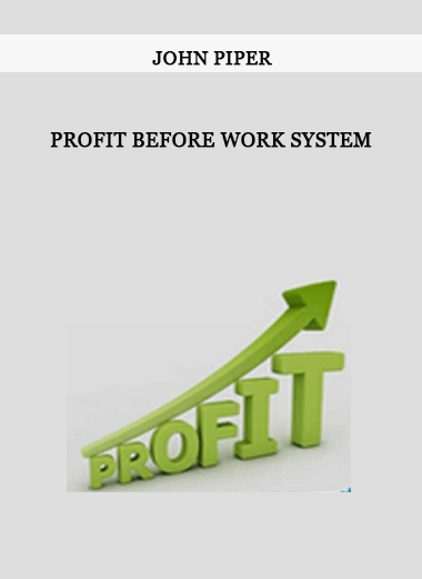 Profit Before Work System by John Piper of https://crabaca.store/