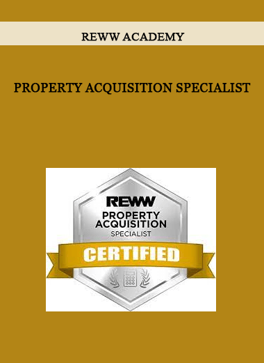 Property Acqui﻿﻿s﻿﻿it﻿ion Specialist from REWW Academy of https://crabaca.store/