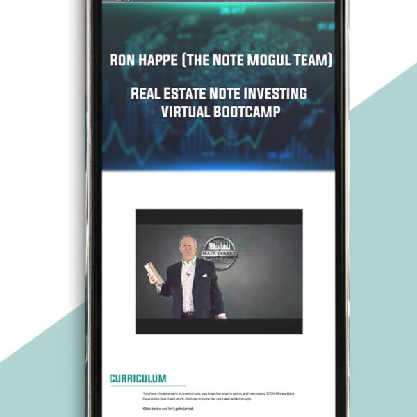 Ron Happe (The Note Mogul Team) - Real Estate Note Investing Virtual Bootcamp of https://crabaca.store/