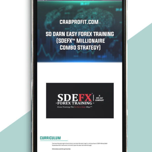 SO DARN EASY FOREX TRAINING  (SDEFX™ Millionaire Combo Strategy) of https://crabaca.store/