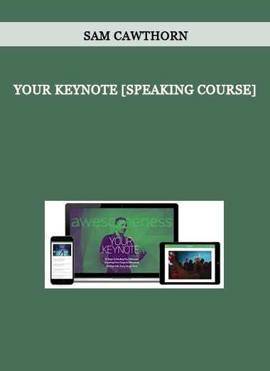 Sam Cawthorn - Your Keynote [Speaking Course] of https://crabaca.store/