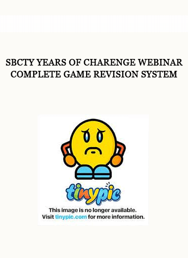 Sbcty Years of ChaRenge Webinar - Complete Game Revision System of https://crabaca.store/