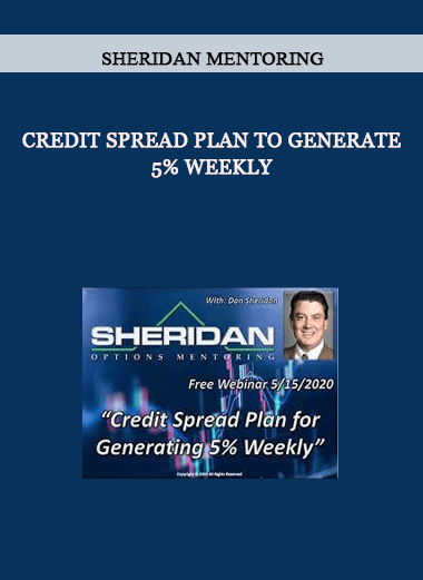 Sheridan Mentoring - Credit Spread Plan to Generate 5% Weekly of https://crabaca.store/