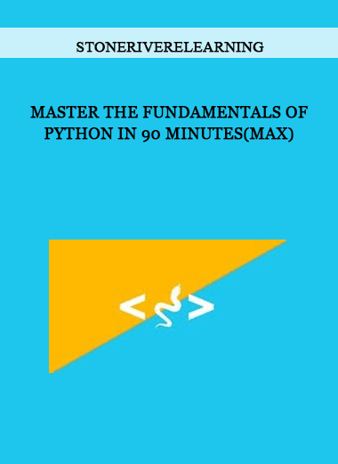 Stoneriverelearning - Master The Fundamentals Of Python In 90 Minutes(Max) of https://crabaca.store/