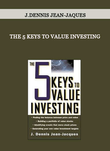 The 5 keys to Value Investing by J.Dennis Jean-Jaques of https://crabaca.store/