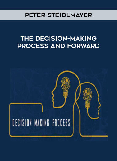 The Decision-Making Process and Forward by Peter Steidlmayer of https://crabaca.store/