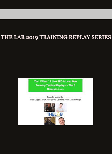 The Lab 2019 Training Replay Series of https://crabaca.store/