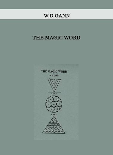 The Magic Word by W.D.Gann of https://crabaca.store/