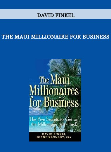 The Maui Millionaire for Business by David Finkel of https://crabaca.store/