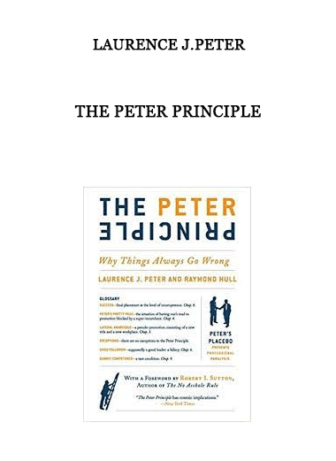 The Peter Principle by Laurence J.Peter of https://crabaca.store/