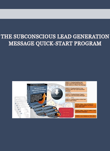 The Subconscious Lead Generation Message Quick-Start Program of https://crabaca.store/