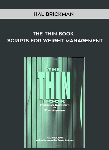 The Thin Book - Scripts for Weight Management by Hal Brickman of https://crabaca.store/