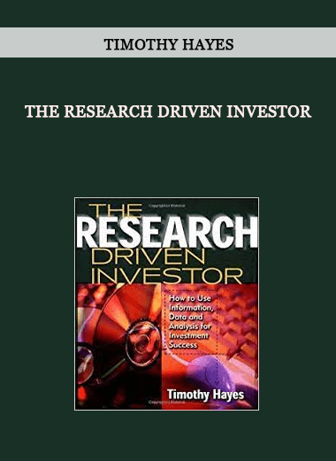 Timothy Hayes - The Research Driven Investor of https://crabaca.store/