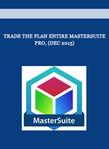 Trade The Plan Entire MasterSuite Pro