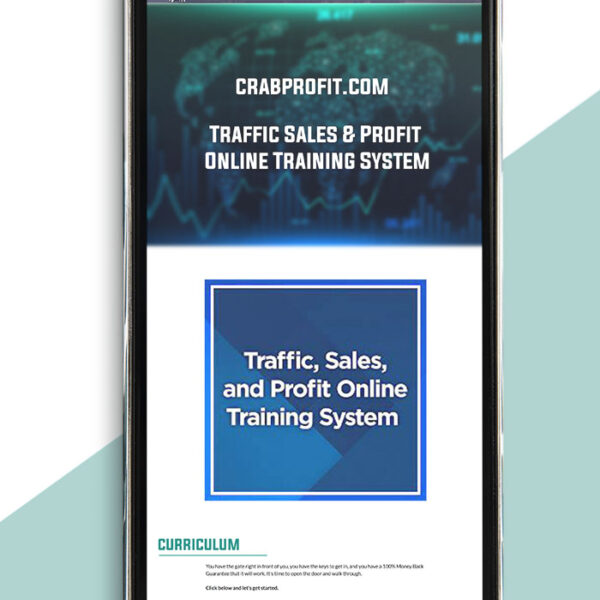 Traffic Sales & Profit Online Training System of https://crabaca.store/