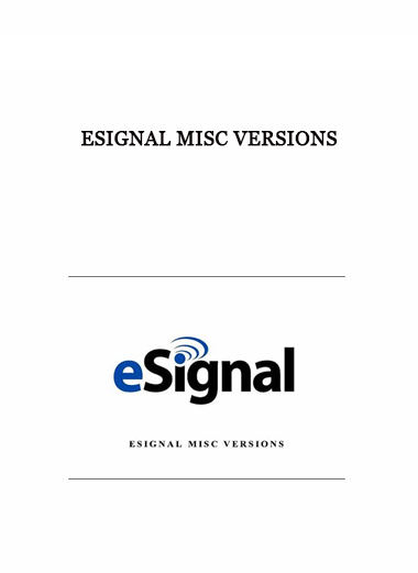 eSignal Misc Versions of https://crabaca.store/