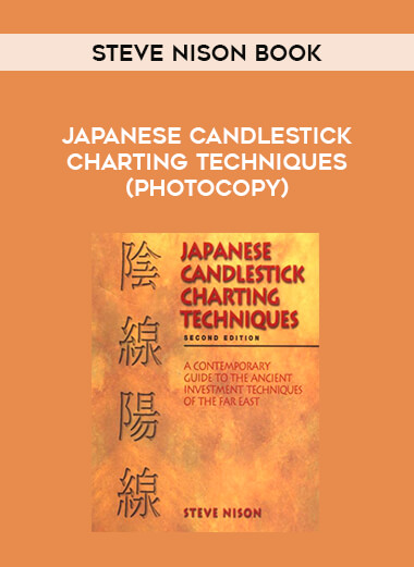 Steve Nison book - Japanese Candlestick Charting Techniques (photocopy) of https://crabaca.store/