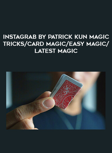 InstaGrab by Patrick Kun Magic tricks/Card magic/easy magic/latest magic of https://crabaca.store/