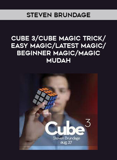 Cube 3 By Steven Brundage/cube magic trick/easy magic/latest magic/beginner magic/magic mudah of https://crabaca.store/