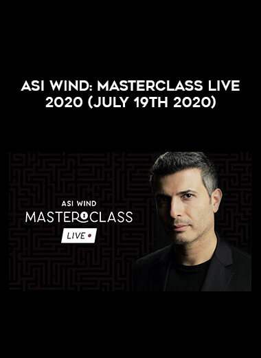 Asi Wind: Masterclass Live 2020 (July 19th 2020) of https://crabaca.store/