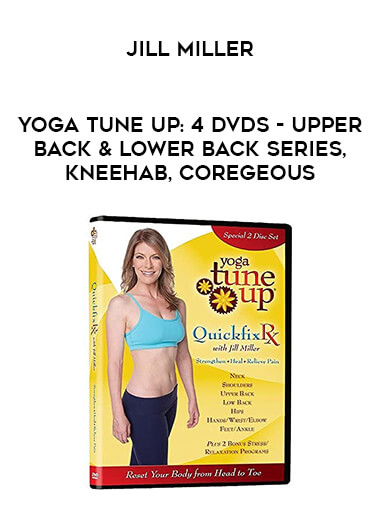 Jill Miller - Yoga Tune Up: 4 DVDs - Upper Back & Lower Back Series