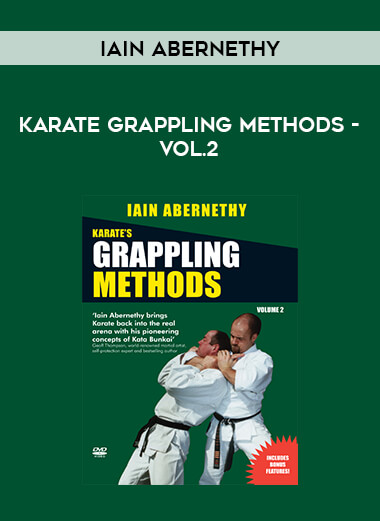 Iain Abernethy- Karate Grappling Methods - vol.2 of https://crabaca.store/