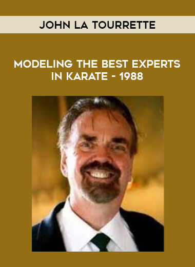 John La Tourrette - Modeling The Best Experts In Karate - 1988 of https://crabaca.store/