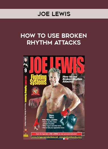 Joe Lewis - How To Use Broken Rhythm Attacks of https://crabaca.store/