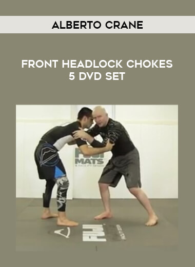 Alberto Crane - Front Headlock Chokes 5 DVD Set of https://crabaca.store/