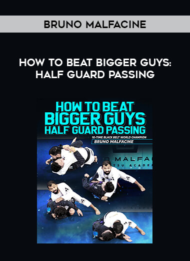 How To Beat Bigger Guys: Half Guard Passing by Bruno Malfacine of https://crabaca.store/