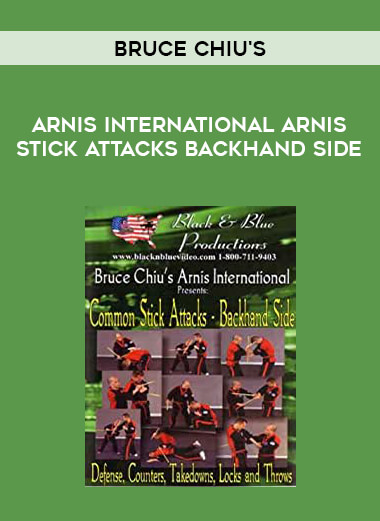 Bruce Chiu's Arnis International Arnis Stick Attacks Backhand Side of https://crabaca.store/