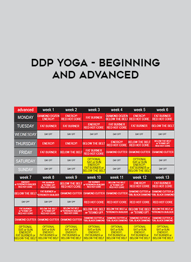 DDP yoga - Beginning And Advanced of https://crabaca.store/