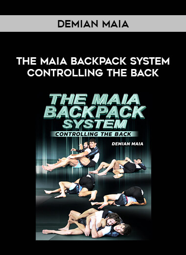 Demian Maia - The Maia Backpack System Controlling The Back of https://crabaca.store/