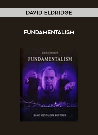 Fundamentalism by David Eldridge of https://crabaca.store/