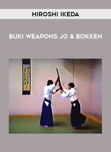 Hiroshi Ikeda - Buki Weapons Jo & Bokken of https://crabaca.store/