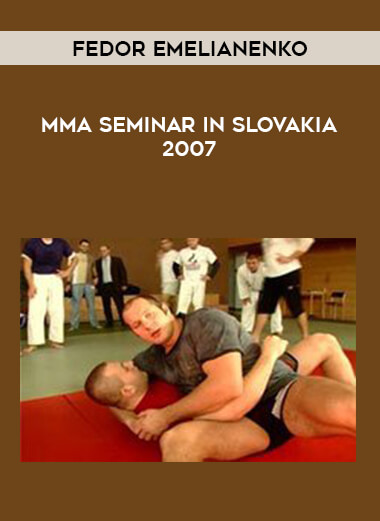 Fedor Emelianenko - MMA Seminar in Slovakia 2007 of https://crabaca.store/