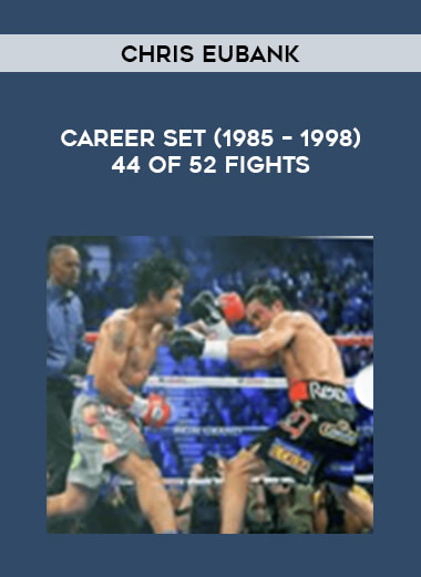 Chris Eubank - Career Set (1985 – 1998) 44 of 52 fights of https://crabaca.store/