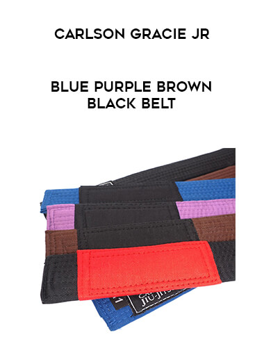 Carlson Gracie Jr - Blue Purple Brown Black belt of https://crabaca.store/