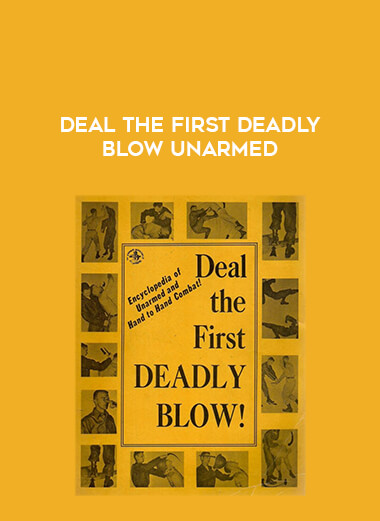 Deal the First Deadly Blow Unarmed of https://crabaca.store/