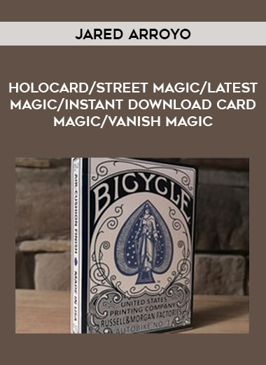 HoloCard by Jared Arroyo/ street magic /latest magic/ instant download card magic/ vanish magic of https://crabaca.store/