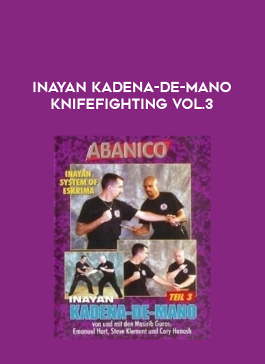 Inayan Kadena-de-mano Knifefighting vol.3 of https://crabaca.store/